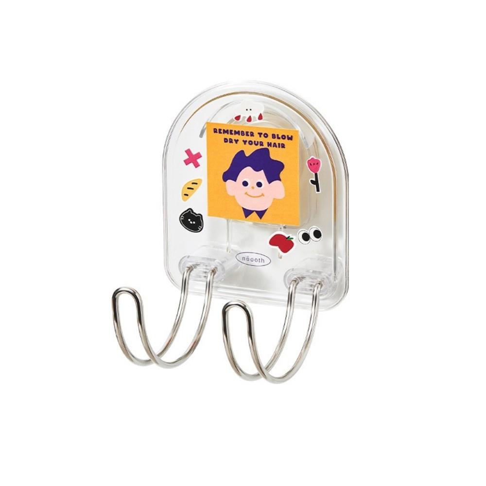 Space-Saving Storage No-Drill Wall-Mounted Storage Rack Multi-Purpose Hairdryer Organizer Bathroom