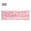 Stretchy Polyester Sweat Bands Elastic Wide Headband for Women, Non-Slip Hair Band with Star Fitness Workout Headbands Wave Print Yoga Running Sports