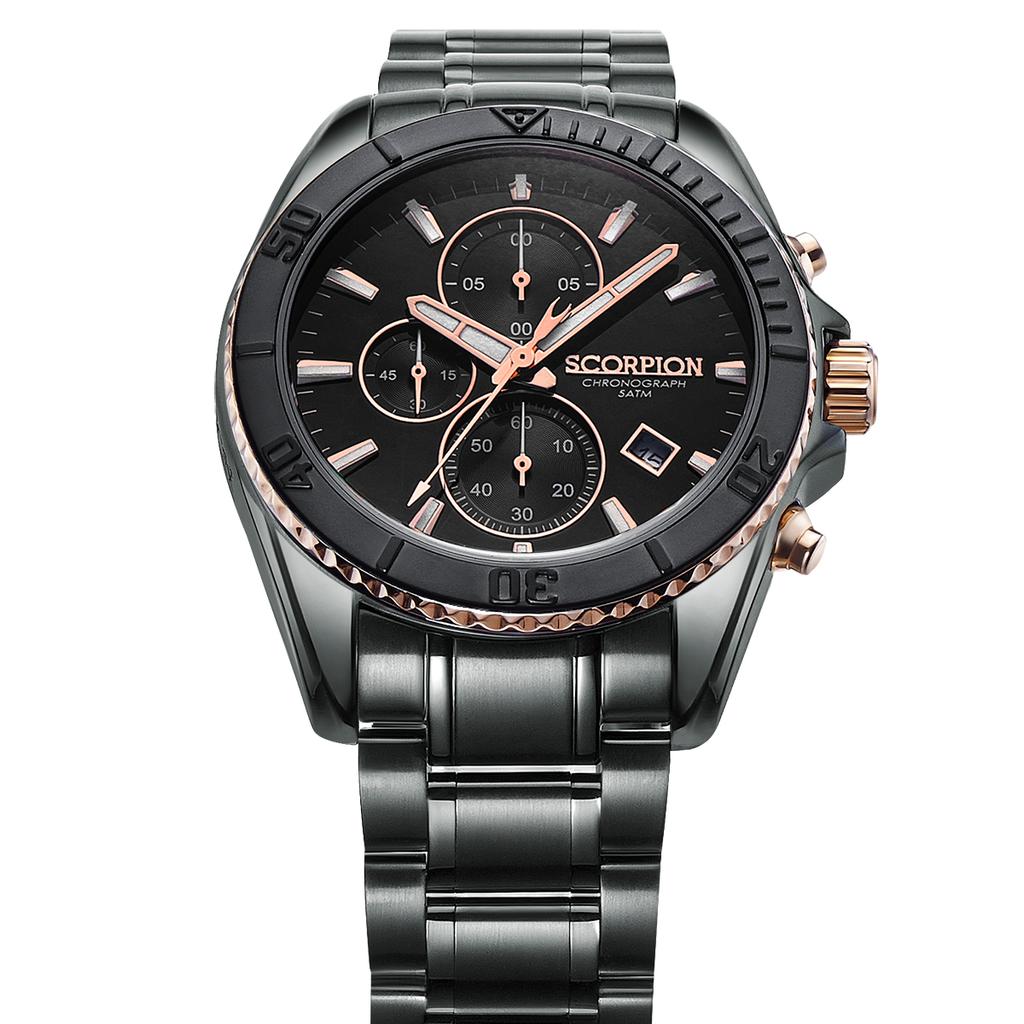 Seukolpion Amun Хронограф Металлические Часы Sp3314M-Grg