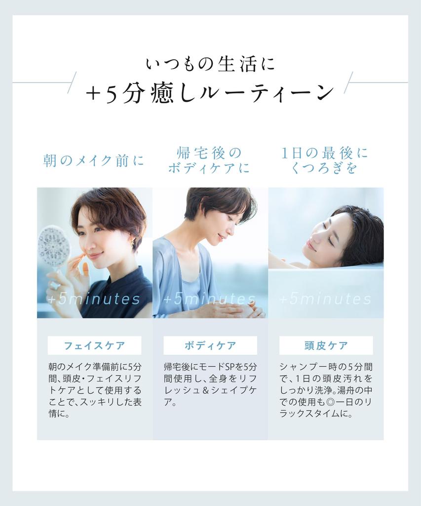 От доктора философии из Kyushu NIPLUX EMS Массажер для головы Электрическая щетка для кожи головы и лица Красная IPX7 3D Беспроводная Beauty Подходит для всего Произведено