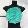 Eye-Catching Oversized Flower Applique for Clothes Hat Sewing Patches DIY Scarf Wedding Dress Decors Accessories