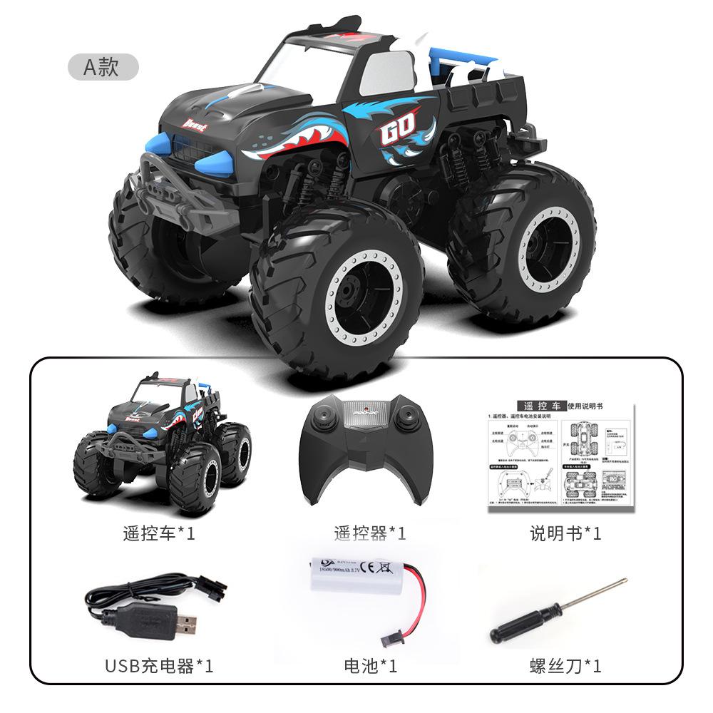 Амфибийный электрический внедорожный скалолазный автомобиль Big Foot Monster Детская игрушка на радиоуправлении