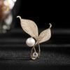 High-End Brooches, Women'S Sense Of Luxury, Niche, High-End Pins, Elegant Temperament, Fixed Clothes, Suits, Pearl Jewelry