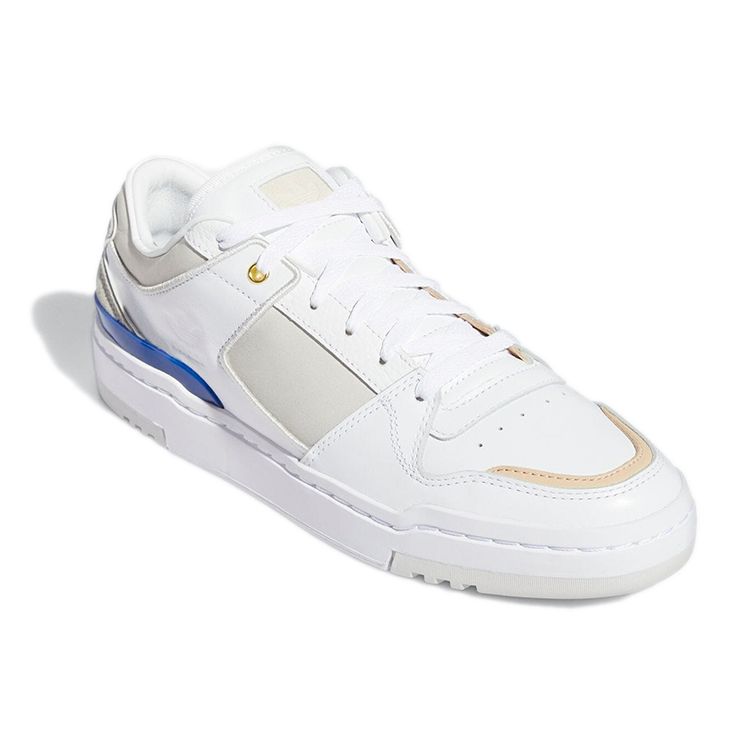 Adidas Кроссовки Forum Luxe Low White Grey Unisex Cloud-White Grey-One Collegiate-Royal GX0516