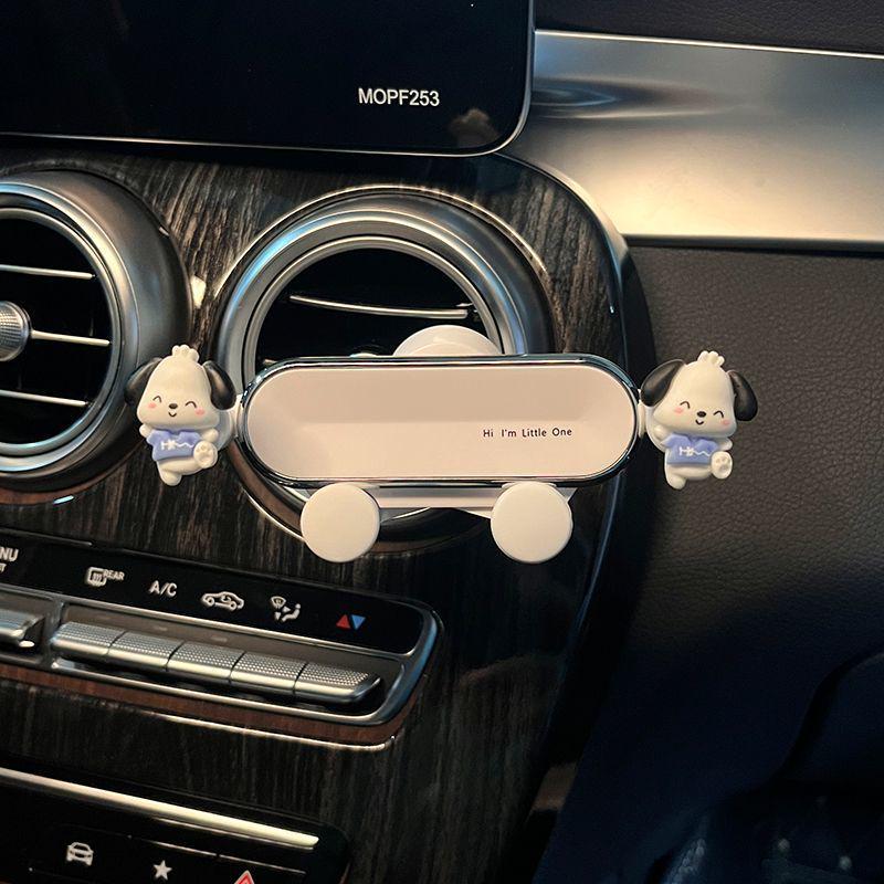Милый держатель для телефона на вентиляционное отверстие автомобиля в виде девочки-утки