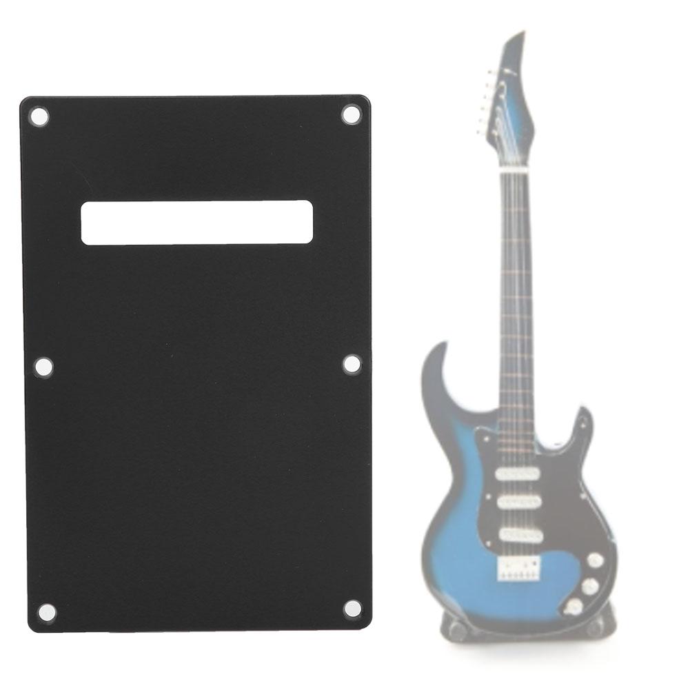 Задняя панель электрогитары с прорезями, задняя крышка, аксессуары для музыкальных инструментов(черный)