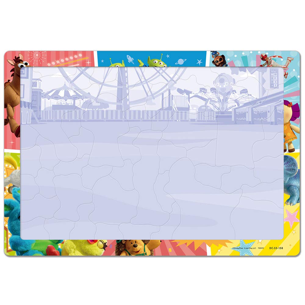 Tenyo Детский пазл Disney Toy Story Play 55 деталей пазл для детей антибактериальное покрытие поставляется с чистящим чехлом для детей от 4 лет и старше Let's Toys!