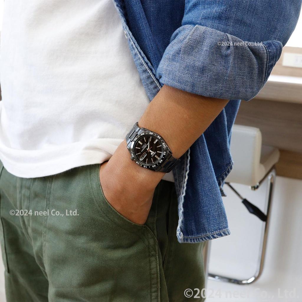 Seiko Watch Seiko Import SEIKO 5 Seiko Five Automatic Overseas Model SNKE03KC Men's Black