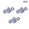 1/3/5Pcs M10 To M15*1 Quick Connect Hose Connector Kitchen Faucet Hose Connector Water Hose Pipe Tap Connector Faucet Adapter