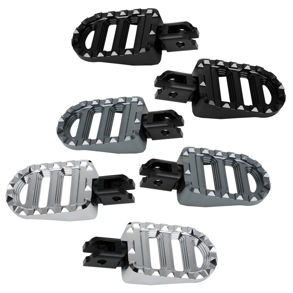 Front Footrests Foot Peg Fit for Sportster S Lower Rider Fat Bob Softail Slim