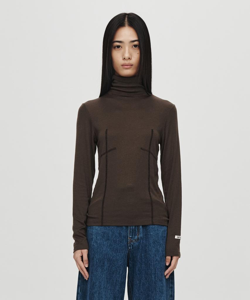 Водолазка Hoite Wool Line (коричневый)