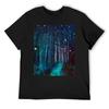 Футболка Firefly Forest Аниме Простая мужская дизайнерская одежда