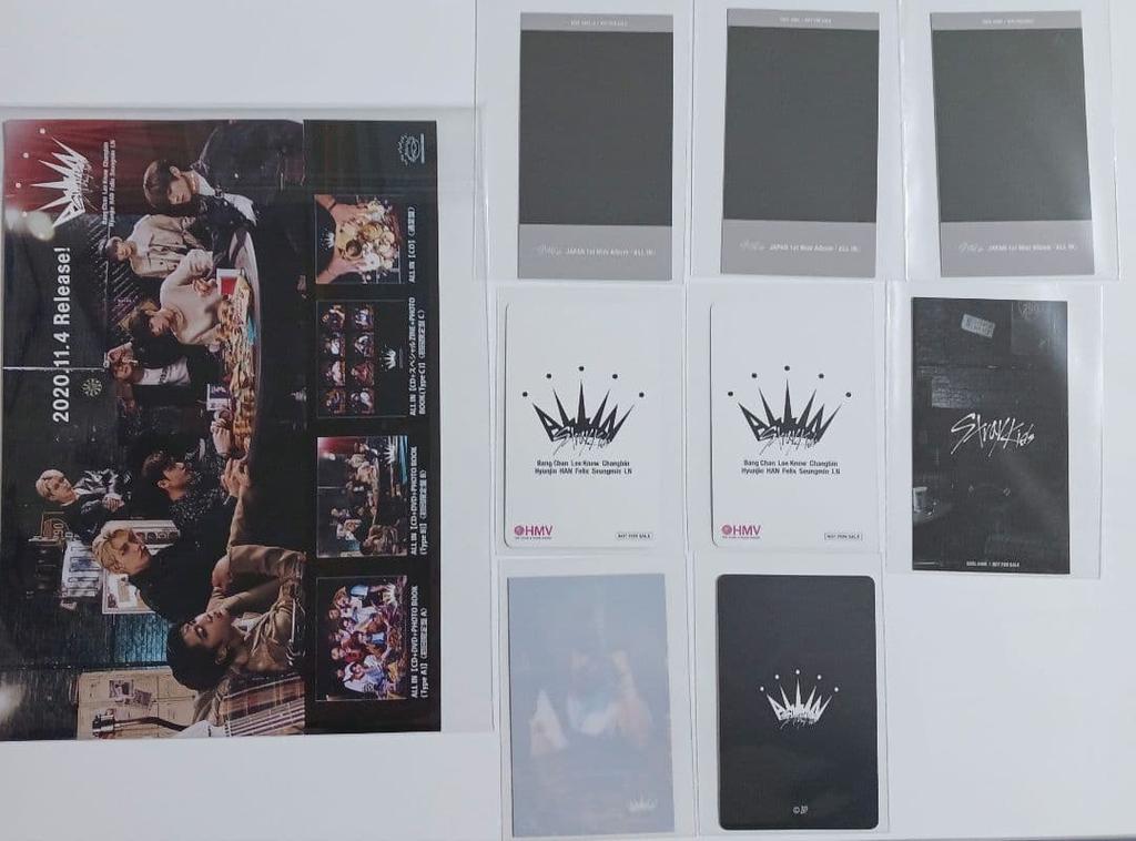 [Б/У] Stray Kids ALL IN Торговая карточка