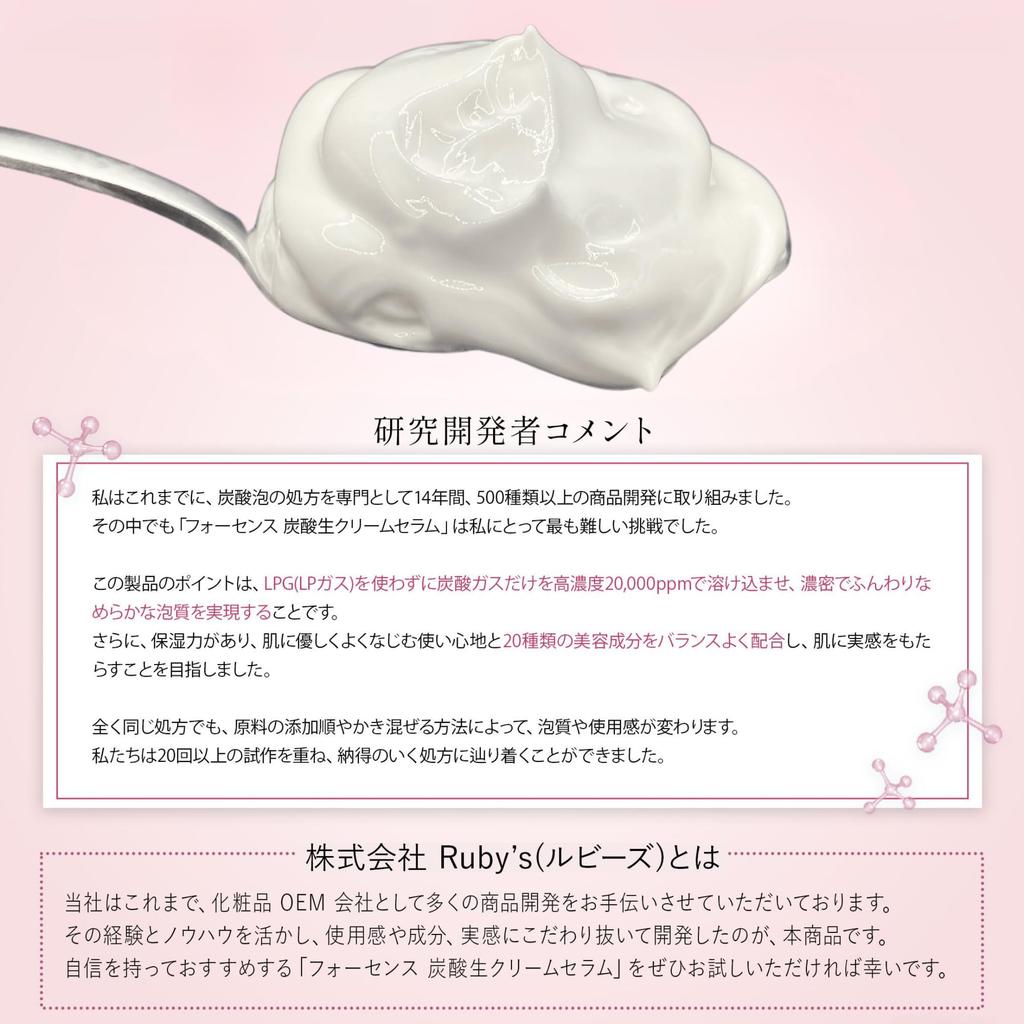 4SENSE Carbonated Fresh Cream Serum Газированная сыворотка под глазами Темные круги Тусклость Ниацинамид Витамин С Человеческий керамид 70 г 20,000ppm