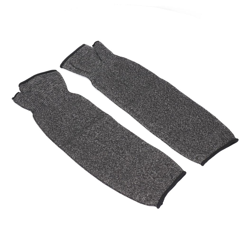 1 Pair Cut Resistant Sleeves 42cm Protective Arm Sleeves for Gardening Farming Yard Unisex