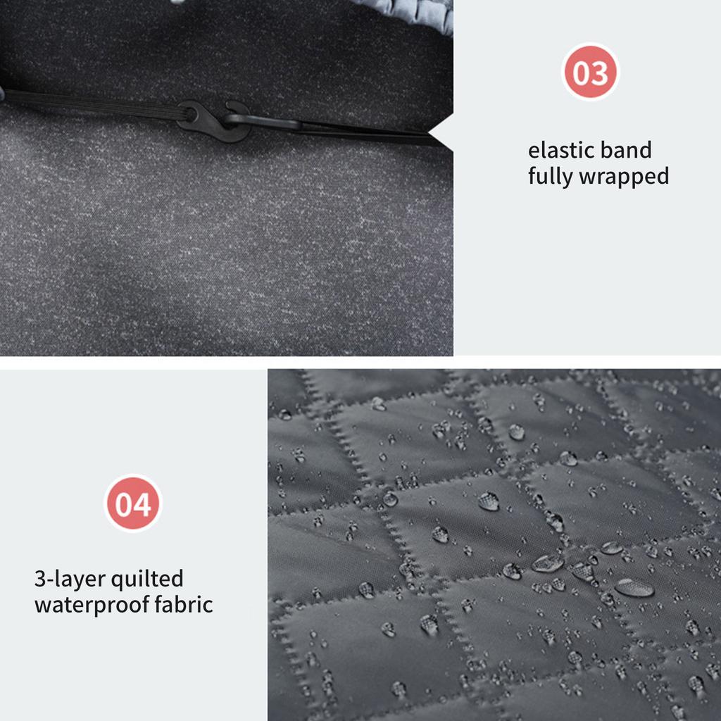 Зимний чехол для детской коляски, ветрозащитный защитный чехол, универсальный пылезащитный чехол для детской коляски, дождевик для детской коляски