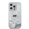 Karl Lagerfeld Klhmp15Xlgkisgh Iphone15 Pro Max 6.7 Hardcase Transparent Liquid Glitter Karl Head Magsafe