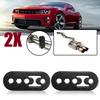 2pcs 4 Holes Car Vehicle Universal Exhaust Pipe Mounting Mount Hanger Hanging Bracket 12mm High