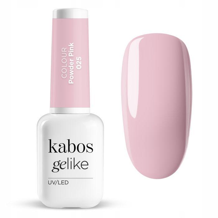 Vernis à ongle - Kabos Gelike 025 - Rose - Doux pour ongles sensibles - Brillance intense