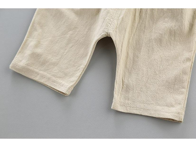 Модный летний комплект-двойка для маленьких мальчиков с коротким рукавом