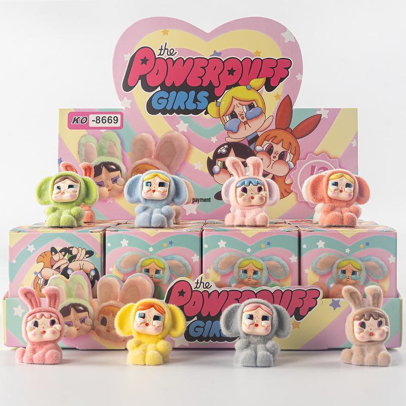 Популярная рождественская кукла Abubu от Pop Mart, елочное украшение, игрушка-сюрприз