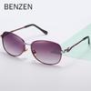 BENZEN Polarized Women Sunglasses  Fashion Oval Frame Female Sun Glasses Ladies Shades UV400 6783