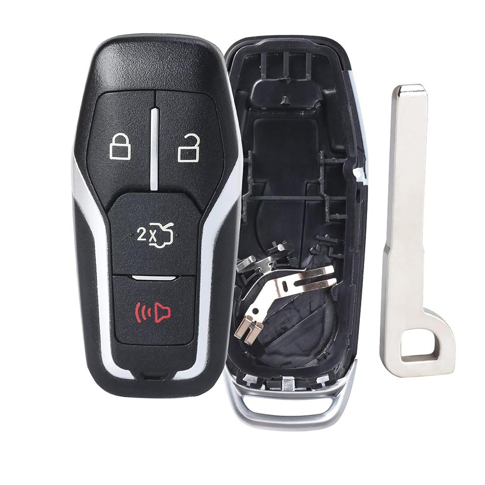 Корпус дистанционного ключа для Ford Edge/Explorer/Fusion/Mustang, для Lincoln MKC/MKX и т. д., маленький лезвие ключа