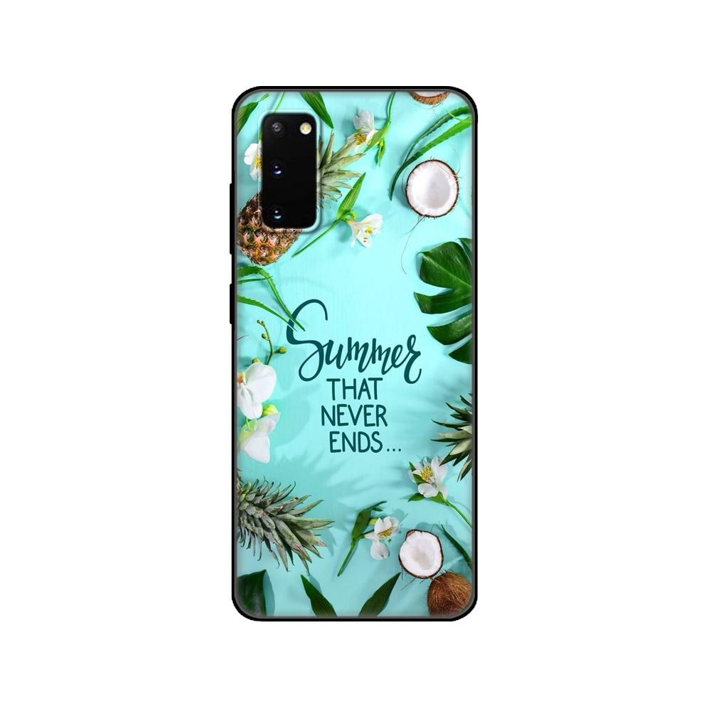 Чехол для Samsung Galaxy S20, чехол для Samsung S20 PLUS S20 Ultra S20 FE, силиконовый чехол из ТПУ, чехлы для телефонов GalaxyS20 S 20 + черный чехол из ТПУ