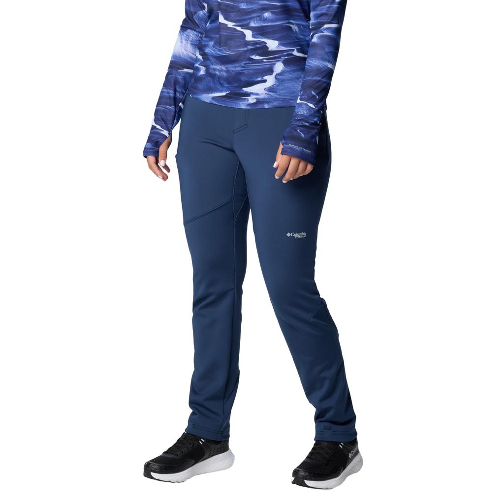 Columbia Vest Canyon High-Rise Softshell Pant, Womens navy Trousers