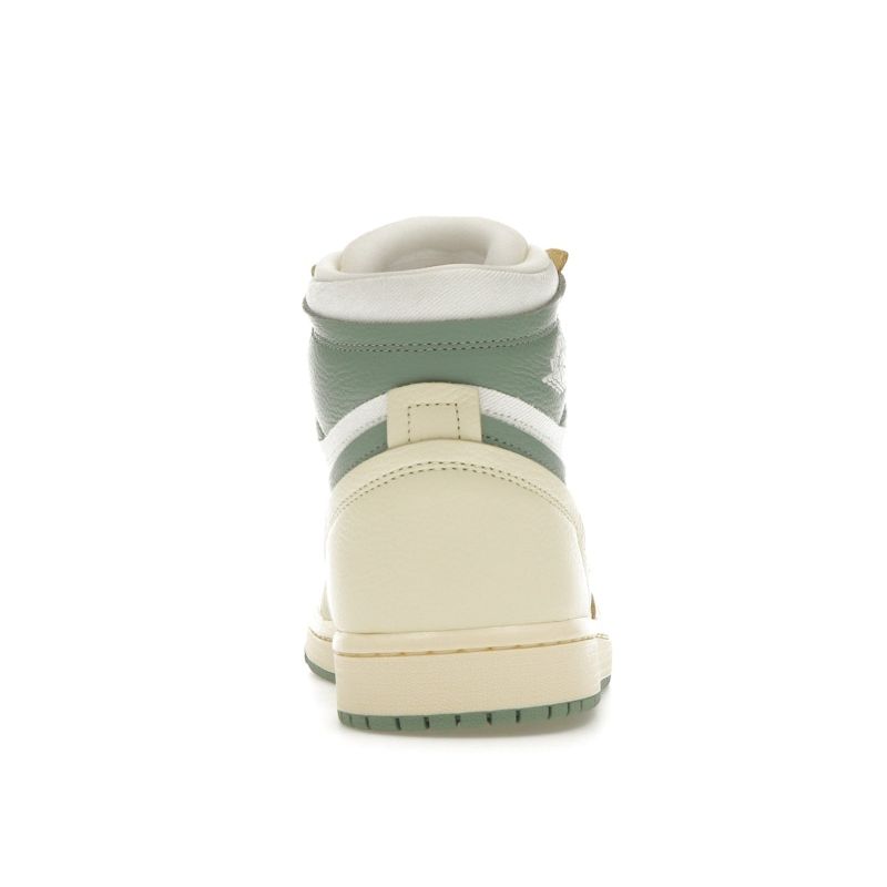 Женские кроссовки Air Jordan 1 High Method of Make Jade Smoke кремового цвета Legend-Sand Sail FB9891-104