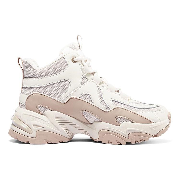 Skechers Stamina Модные Спортивные Кроссовки на Шнуровке с Плюшевой Подкладкой Амортизирующие Износостойкие Полуботинки для Бега Женские Кроссовки Светло-Розовые 168021-LTPK