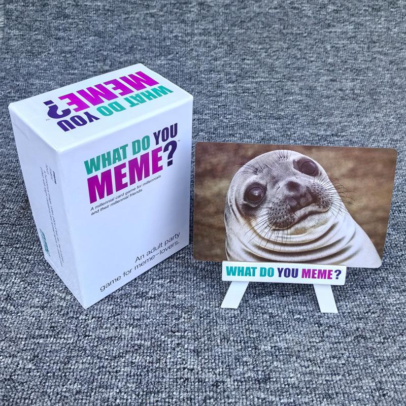 Английская версия карточной игры what do you meme настольная игра для вечеринок интерактивная карта