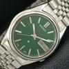 ОРИГИНАЛЬНЫЕ ВИНТАЖНЫЕ АВТОМАТИЧЕСКИЕ МУЖСКИЕ ЧАСЫ SEIKO EXPO 70 ЯПОНИЯ ЗЕЛЕНЫЙ ЦИФЕРБЛАТ a708750-1