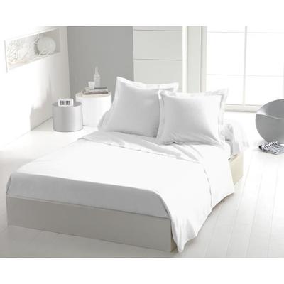Простыня плоская - HOME LINGE PASSION - Микрофибра 82 г - 240 x 300 см - Белый