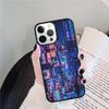 Японские улицы Токио Неоновый Рай Чехол для телефона Для iPhone 16 15 14 Plus X XR XS apple 16 11 12 13Pro Max coque