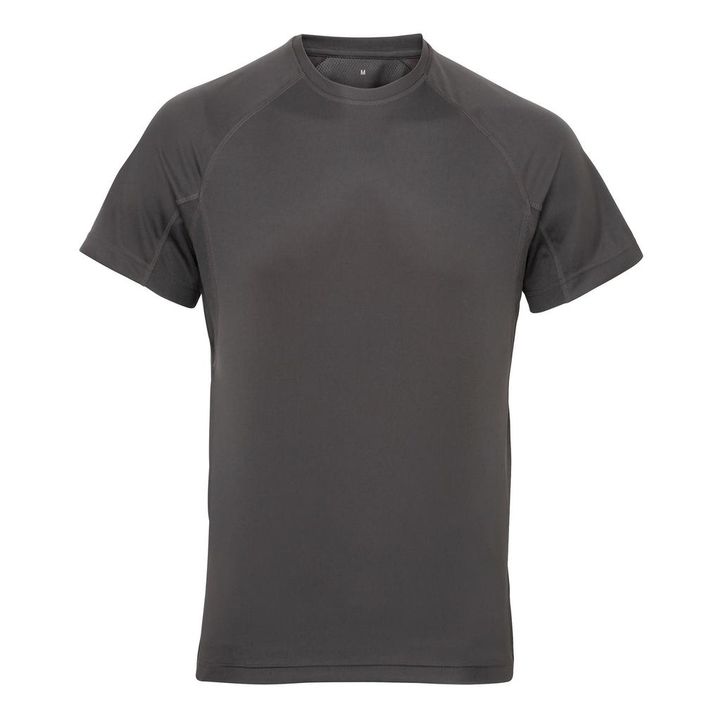 Tri Dri Mens Panelled Short Sleeve T-Shirt