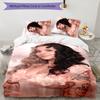 Melanie Martinez 3pcs Bedding Set Duvet Cover Closure Includes 1 Duvet Cover & 2 Pillowcases for All Seasons Bedroom Home Dorm Decor