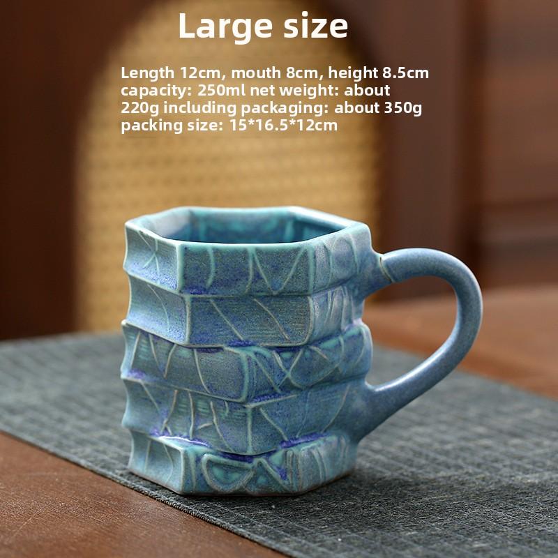 Painted Book Mug3D Painted Book Mug Ceramic Mug Mug Book Stacking Coffee Mug