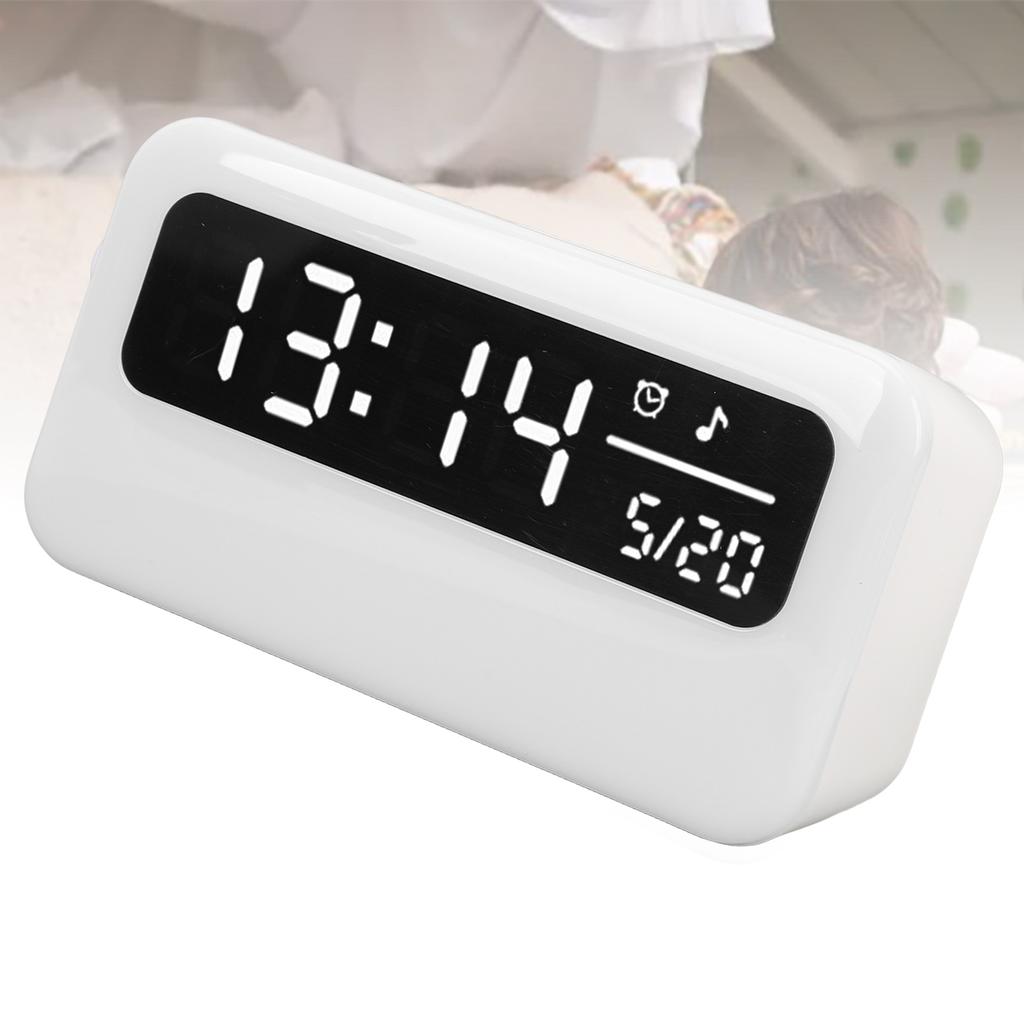 Белый шум, часы для сна, RGB-ночник, управление через приложение, аккумулятор 4000 мАч, музыкальный цифровой дисплей