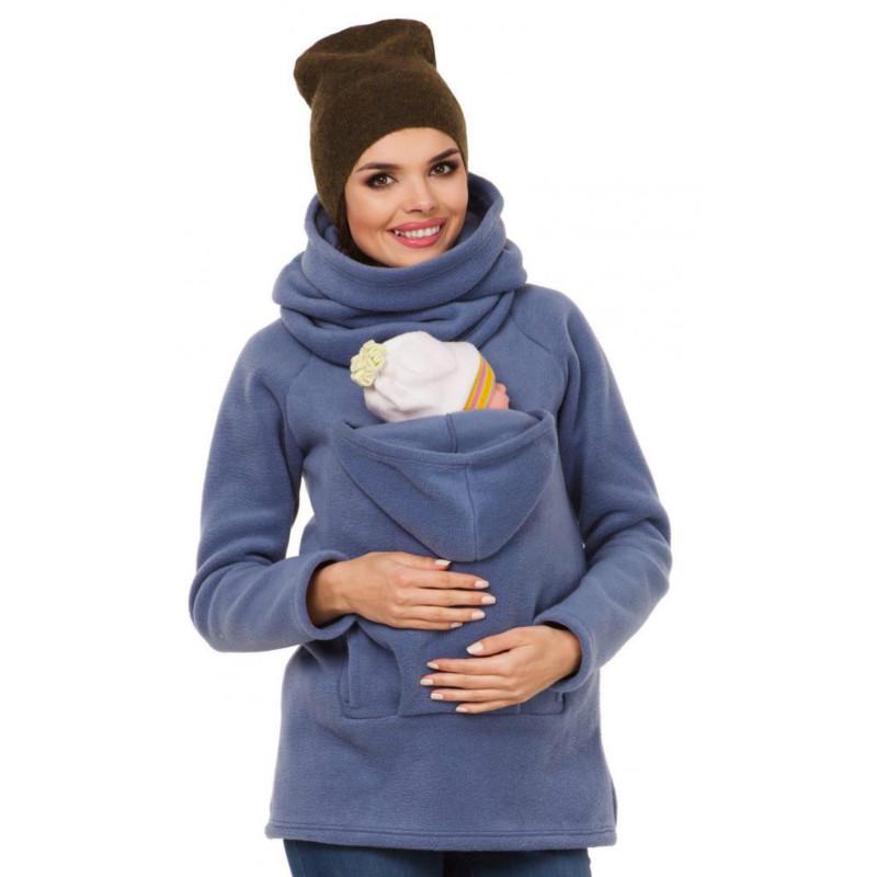 Детская куртка-переноска-кенгуру для мамы и ребенка, куртка для беременных