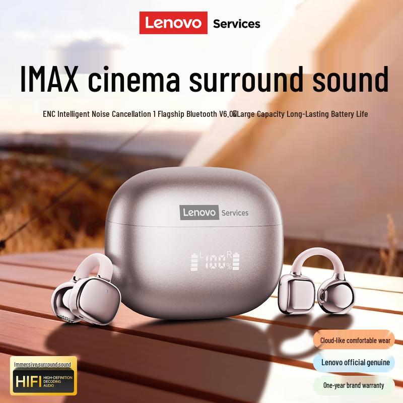 Lenovo RS119PRO Открытые Bluetooth-наушники-клипсы для спорта