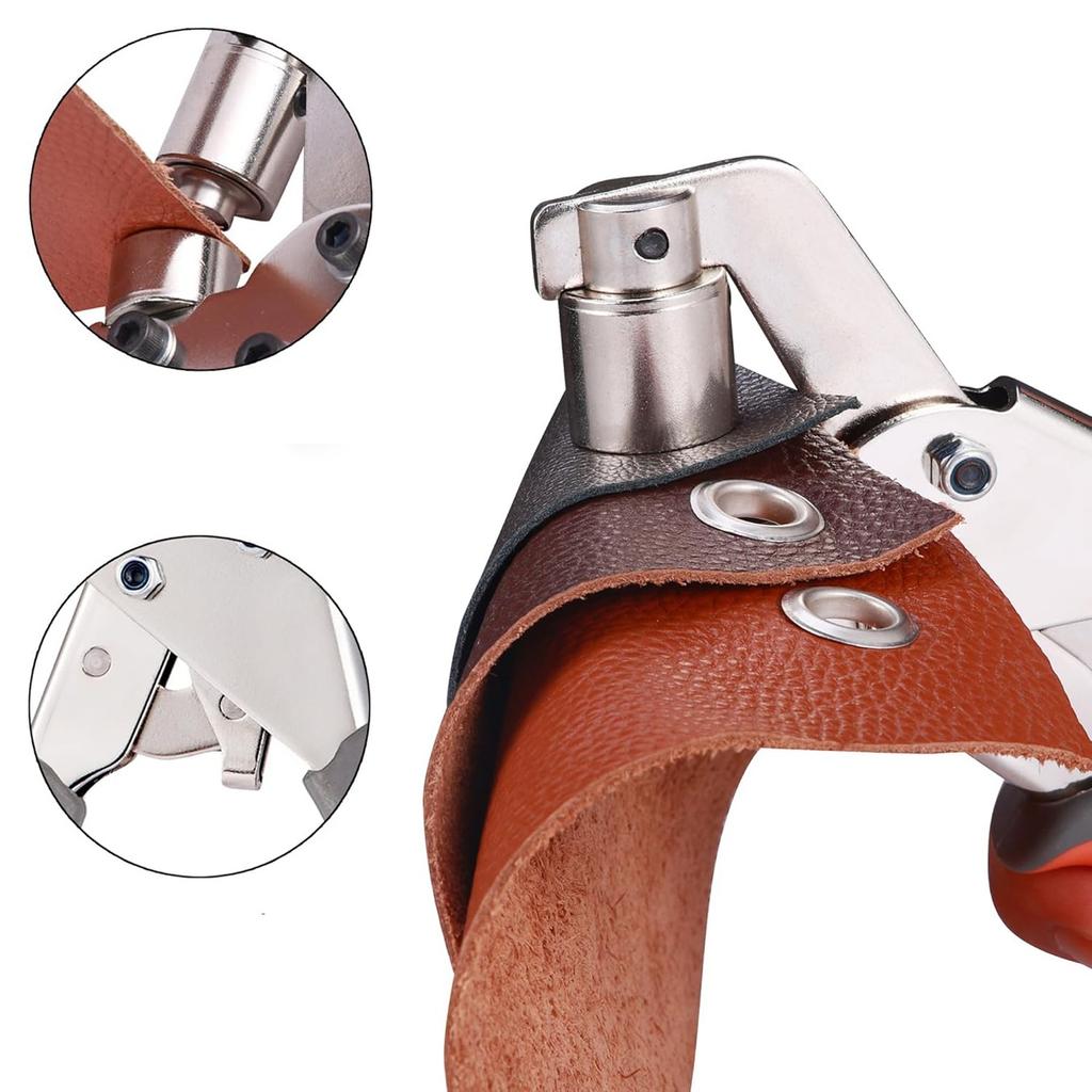 10 мм Ручной Зажим для Люверсов Портативный Рекламный Брезент Кнопочный Пресс Плакат Струйная Ткань Кнопочная Машина Пробивка Отверстий