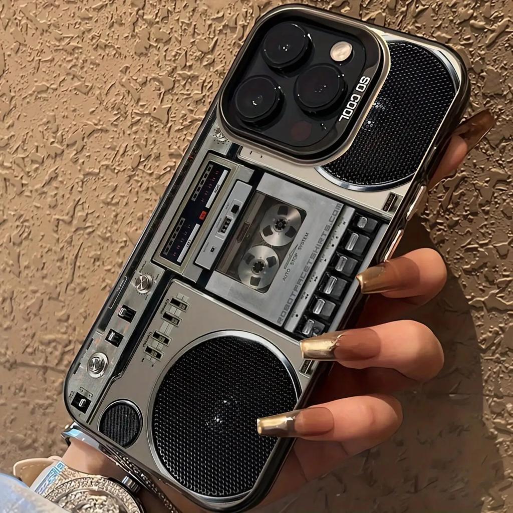 Vintage Cassette Player Phone Case for Xiaomi Redmi Note 15 14 13 12 11 Pro Plus 4G 5G 12S 11S 10S 10 9 9S 8 Redmi 10C Cover