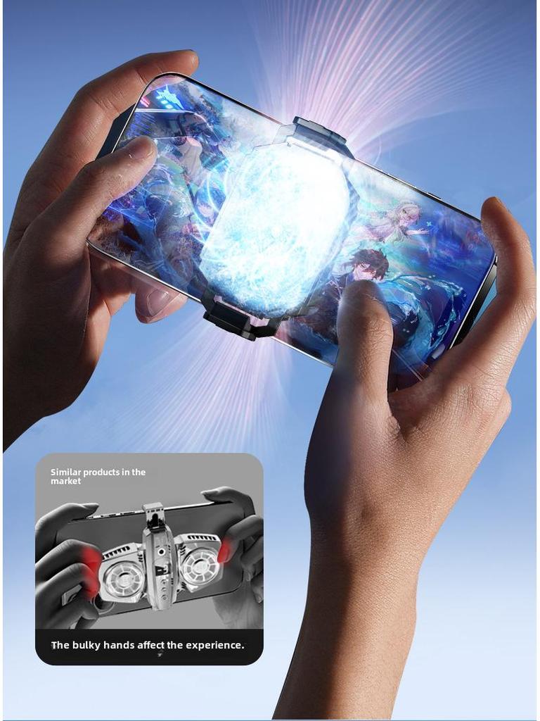 Охладитель для мобильного телефона SL31 с полупроводниковым радиатором и пристегивающимся вентилятором