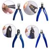 4 Pieces Beading Pliers Kit Jewelry Bead Crimping Pliers Flush Cutter Essential Tool for DIY Project and Jewelry Making