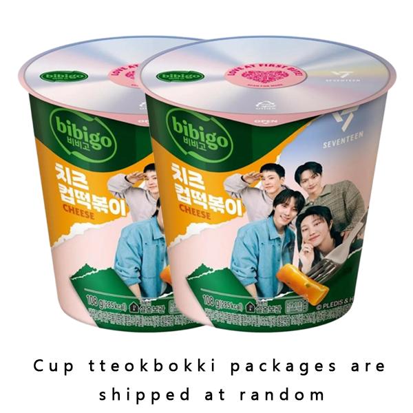 bibigo Cup Tteokbokki/ Spicy Stir-Fried Rice Cakes (Original, Rosé, Cheese)