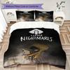 Little Nightmares Pattern Bedding uilt Set uilt Cover Pillowcase Home Decoration Birthday Gift (1 * duvet cover + 2 * pillowcase without core)68
