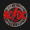 Винтажная футболка ACDC 1975Хип-хоп Мужской Топ с круглым вырезом Футболка с коротким рукавом Готика Уличная одежда Повседневные принты Подходит