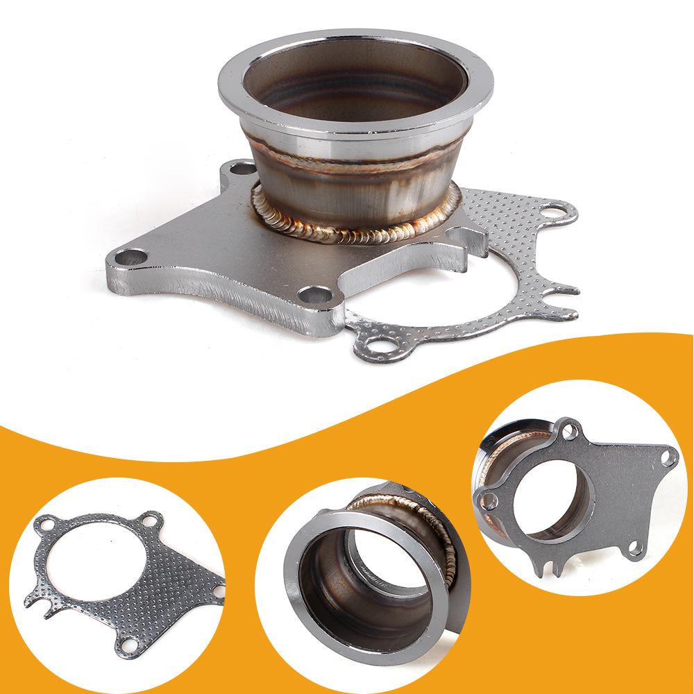 3-Inch 5-Hole Turbocharger Flange for T3/T4 Car Modification