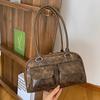 2023 Retro Women's Large-Capacity Simple Commuter Shoulder Bag